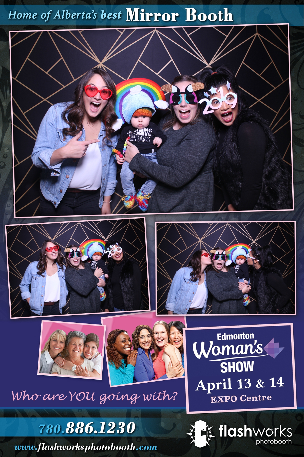 Spring Edmonton Woman's Show 2019 | View more photos from the event at gallery.flashworksphotobooth.com/u/FlashworksPhotoboothInc/Spring-Edmonton-Womans-Show-2019